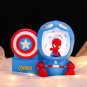 Marvel Captain America Spider-Man Anime Peripheral Cartoon Night Light Table Lamp Pen Holder