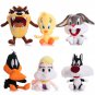 Anime Looney Tunes Bugs Plush Toy Bunny Tweety Bird Coyote Daffy Duck Dolls For Cartoon Movie