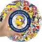 10/30/50/100pcs Cartoon Anime Comedy Simpson Family Stickers Decals DIY Laptop
