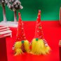 Christmas Faceless Stripe Doll Ornaments Gift Thief Grinch Pattern Toy Doll