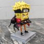 14cm Naruto Spongebob Squarepants Toy Patrick Star Cos Uchiha Sasuke Anime Figures