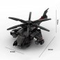 Bat Helicopter Mecha Fighting Warfare Soldier Robots Model Assembly Small Particle Building Blocks