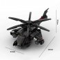 Bat Helicopter Mecha Fighting Warfare Soldier Robots Model Assembly Small Particle Building Blocks