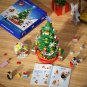 Christmas Tree and Decorations Santa Claus Sleigh Snowman Building Blocks Toys