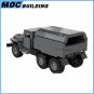 Soviet WW2 Military Multipurpouse Truck Model Moc Building Blocks Army Off-Road Vehicle DIY Car