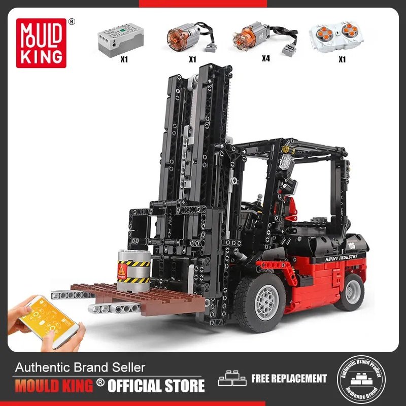 MOULD KING 13106 Technical Building Blocks MOC-3681 Bricks City