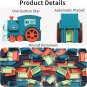 Colorful Electric Domino Train Toys Set with 100Pcs Building Blocks for Kids Children Fun Playtime