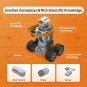 MXW Robot Master Coding Robots App Controlled Robot Kits Educational Toy Sets Stem Building Blocks