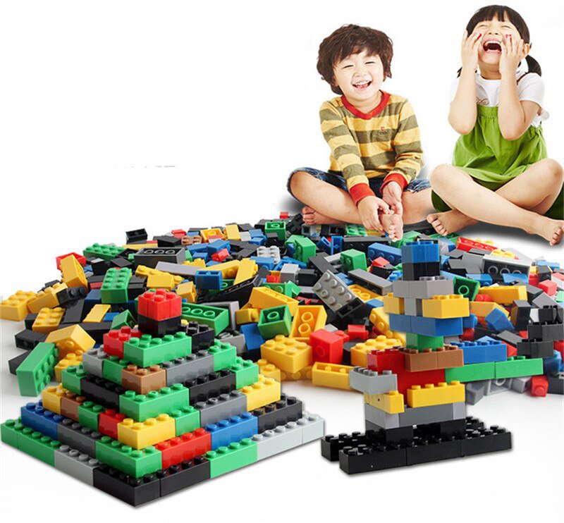 DIY Classic Base Building Blocks Set Bricks City Creative Toys For Children Educational
