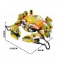 Octonaut Building Blockocean creature Nightlight Crab Sharks Octopus Devil fish Puzzle Assembly