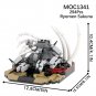 MOC Creative Anime Jujutsu Kaisen Character Ryomen Sukuna Rika Orimoto figure Street