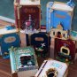MOC Fairytale Town Series Building Blocks Magic Princess Collection Display Storybook Book