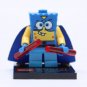 SpongeBob Building Block Little Figure Cartoon Toy Assembly Toy Children's Birthday Gift
