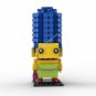 MOC Movie Characters Marge Simpson&atilde;��Maleficent &atilde;��Tygra And Ahsoka Tano Brickheadz Building Blocks