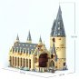 In Stock Great Hall Castle Building Compatible 75954 DIY Model Blocks Bricks Movie Children's Toy