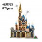 New In 4837Pcs Disney Castle 43222 100th Anniversary Castle Building Blocks