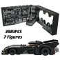 NEW 76252 Batcave Shadow Box With lighting Famous Movie Car Building Blocks Bricks Toys