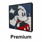 Disney Mickey Mouse Pixel Brick Painting Decorative Painting Assembled Building Block Toys