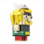Gobricks MOC Anime Action Figures Asterixs and Obelixs Brickheadz Comic Character Doll Building