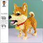 Babu 8805 Animal World Shiba Inu Dog Bone Bell Necklace Pet Doll DIY Mini Diamond