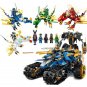 Thunder Raider Land Bounty Llord Titan Mech Compatible 71699 70677 Building Blocks