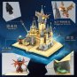 Creative City Architecture Fairy Tales Princess Magic Castle Book Building Block
