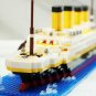 1860pcs RMS Titanic Model Large Cruise Ship/Boat 3D Micro Building Blocks Bricks Collection DIY Toys