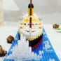 1860pcs RMS Titanic Model Large Cruise Ship/Boat 3D Micro Building Blocks Bricks Collection DIY Toys