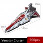 67106 JIESTAR High-tech Moc Venator Attack Cruiser Fighter Destroyer Brick Technical
