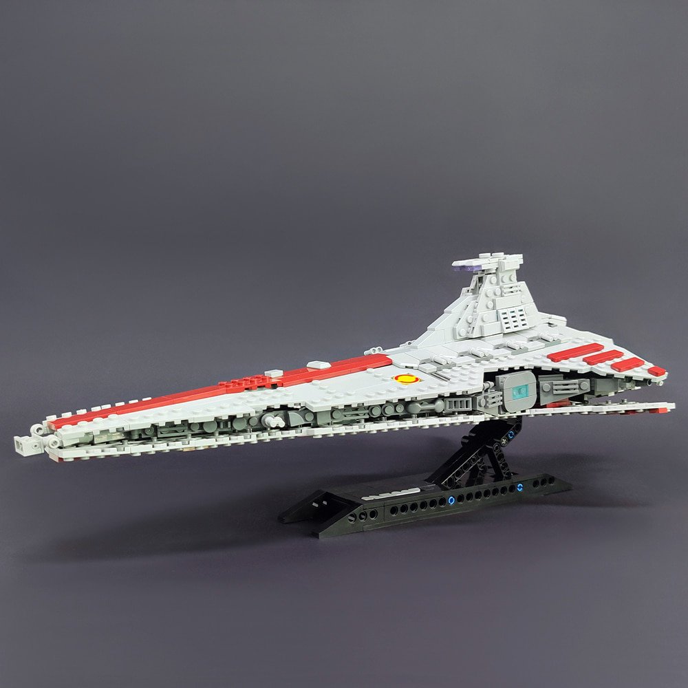 67106 JIESTAR High-tech Moc Venator Attack Cruiser Fighter Destroyer Brick Technical