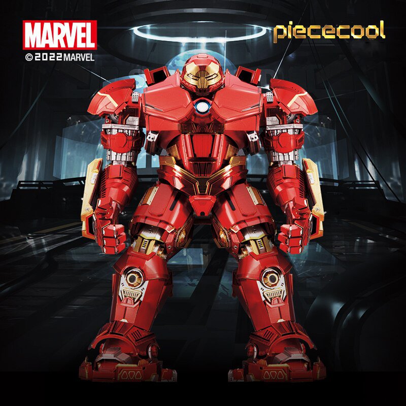 Piececool Marvel Genuine Iron Man Hulkbuster Armor 3d Metal Puzzle Assembly