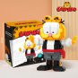 Garfield Mini Blocks Magic Cartoon Cat Anime Figures Collection Building Toy DIY Bricks