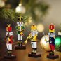 BuildMoc Christmas Nutcracker Building Block Set King Trumpeter Soldier Drummer Knight Figures