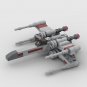 MOC Space Wars X Wing A New Hope Weapon Starfighters Miniature Compatible