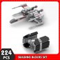 MOC Space Wars X Wing A New Hope Weapon Starfighters Miniature Compatible