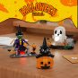 BuildMoc Halloween Fun Brickheadz Building Blocks Set Cute Pumpkin Ghost Trick Bricks Toys