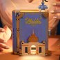 602Pcs Disney Fairytale Town Building Blocks Cartoon Film Beauty and The Beast Dream Bricks Toy