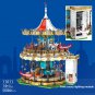 Carousel 11011 Model Building Amusement Park Scene Blocks Merry Go Round Bricks