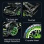 2286Pcs MOC Super Racing Car Model Building Blocks City Static Supercar Speed Sport Vehicle Bricks