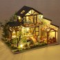 DIY Music Lighting Mini Large Wooden Doll House