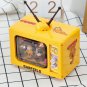 Balody 20145 Retro Television Cat Living Room Antenna TV Pet LED Light Mini Blocks Bricks Building