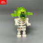 MOC Bricks Halloween Luminous Helmet Action Figure Ghost Building Blocks Accessories Kids