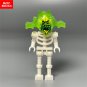 MOC Bricks Halloween Luminous Helmet Action Figure Ghost Building Blocks Accessories Kids