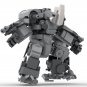 Original Design Rhino Mech Warrior Building Blocks Toys For Children Armor Robots Anime Figure