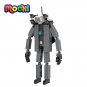 MOOXI Skibidi Toilet Game Cameraman Figure Model Character Block Toy For Children DIY Gift Building