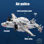 Military WW2 Air Early Warning Airplanes Building Blocks AWACS Fighter War Aircraft Assembly Bricks