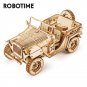 Robotime Rokr 3D Wooden Puzzle Montessori Toys Steam Train, Army Jeep, Heavy Truck