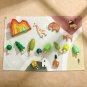 Wooden Blocks Toys Animal Forest Scene Toys for Kids Baby Early Educational Learning