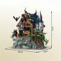 Wizard Cottage Medieval Century MOC Ideas House Modular Architecture Building Bricks Stone Hut