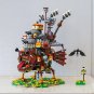 1200pcs Howl's Moving Castle Building Blocks City House Small Particles Assembling